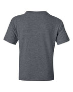 Gildan 8000B, Youth Dryblend T-shirt, Dark Heather