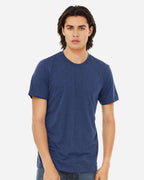 BELLA + CANVAS 3413, T-Shirts - Premium, Navy Triblend