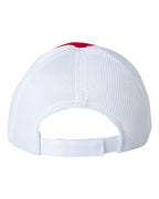 Valucap 2001, Spacer Mesh-back Cap, Red/ White