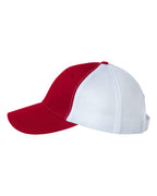 Valucap 2001, Spacer Mesh-back Cap, Red/ White