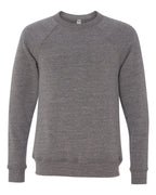 BELLA + CANVAS 3901, Fleece - Premium - Crew, Grey Triblend