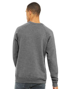 BELLA + CANVAS 3901, Fleece - Premium - Crew, Grey Triblend