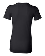 BELLA + CANVAS 2020, 6004 Women's Slim Fit Tee, Black
