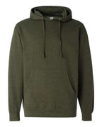 Independent Trading Co. SS4500, Unisex Midweight Hooded Sweatshirt, Army Heather
