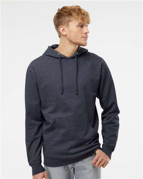 Independent Trading Co. SS4500, Unisex Midweight Hooded Sweatshirt, Classic Navy Heather