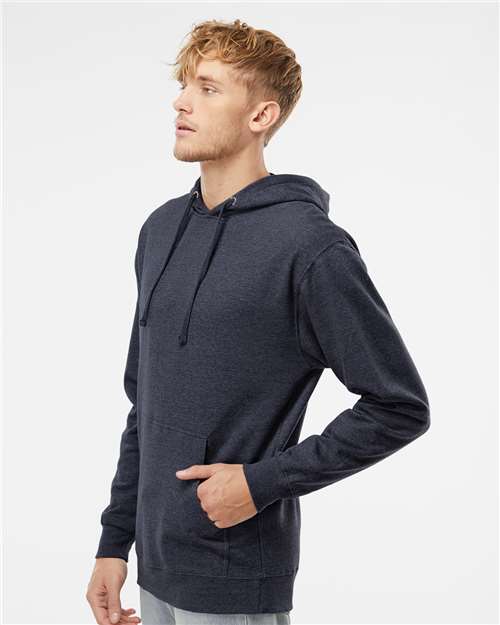 Independent Trading Co. SS4500, Unisex Midweight Hooded Sweatshirt, Classic Navy Heather