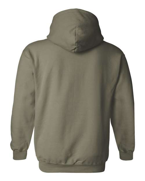 Gildan 18500, Unisex Heavy Blend Hooded Sweatshirt, Military Green