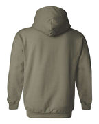 Gildan 18500, Unisex Heavy Blend Hooded Sweatshirt, Military Green