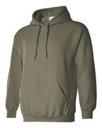 Gildan 18500, Unisex Heavy Blend Hooded Sweatshirt, Military Green