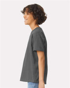 Gildan 2000B, Youth Ultra Cotton T-shirt, Charcoal