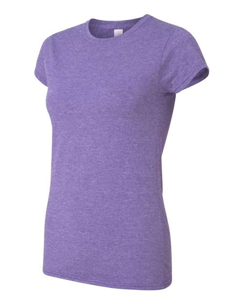 Gildan 809, 64000l Women's Softstyle T-shirt, Heather Purple