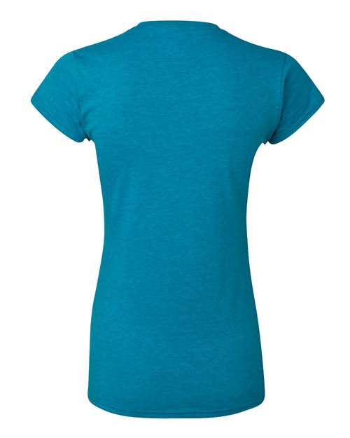 Gildan 809, 64000l Women's Softstyle T-shirt, Antique Sapphire