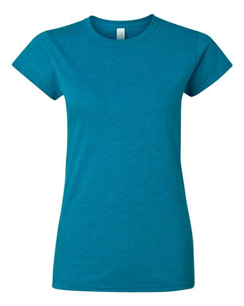 Gildan 809, 64000l Women's Softstyle T-shirt, Antique Sapphire