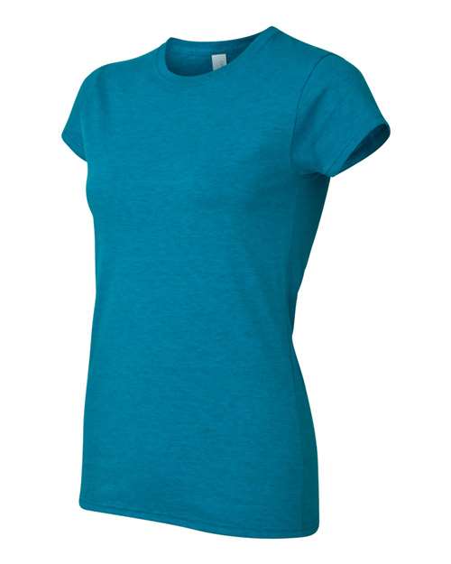 Gildan 809, 64000l Women's Softstyle T-shirt, Antique Sapphire