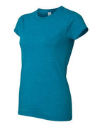 Gildan 809, 64000l Women's Softstyle T-shirt, Antique Sapphire