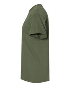 Gildan 5000B, Youth Heavy Cotton T-shirt, Military Green