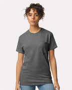 Gildan 2300, Unisex Ultra Cotton Pocket T-shirt, Charcoal