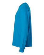 Gildan 2400, Unisex Ultra Cotton Long Sleeve T-shirt, Sapphire