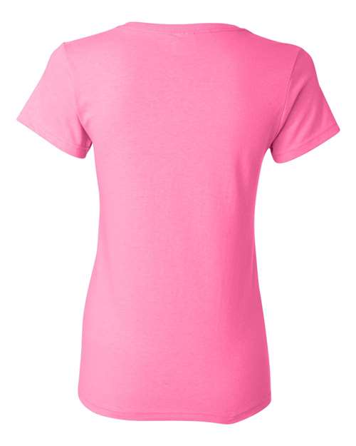 Gildan 5000L, Women's Heavy Cotton T-shirt, Azalea