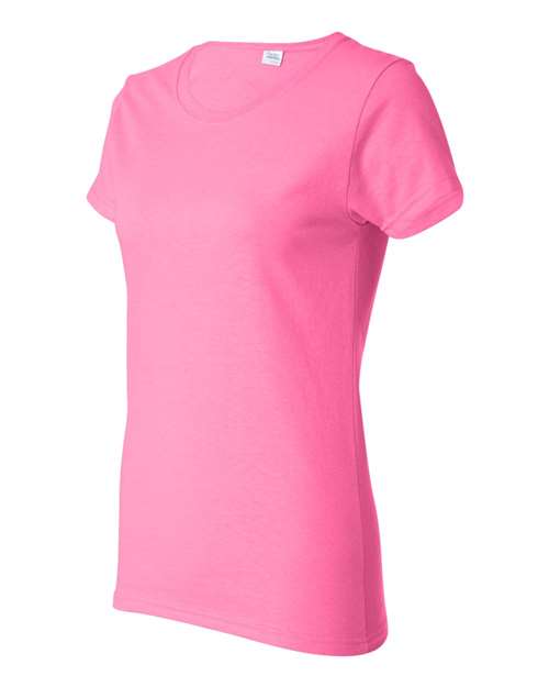 Gildan 2115, 5000l Women's Heavy Cotton T-shirt, Azalea