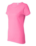 Gildan 2115, 5000l Women's Heavy Cotton T-shirt, Azalea