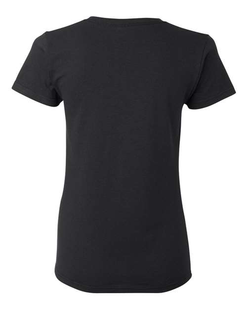 Gildan 2115, 5000l Women's Heavy Cotton T-shirt, Black