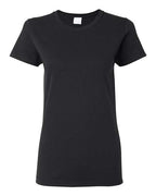 Gildan 2115, 5000l Women's Heavy Cotton T-shirt, Black