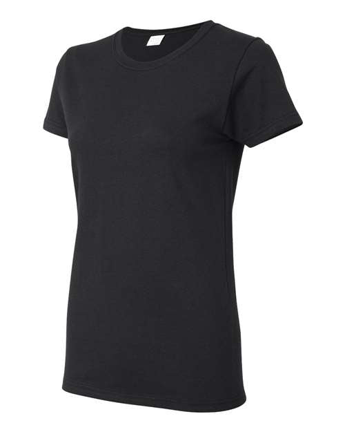 Gildan 2115, 5000l Women's Heavy Cotton T-shirt, Black