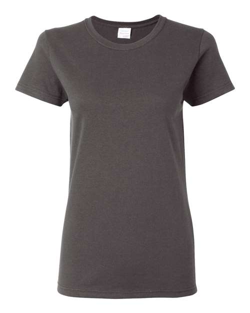 Gildan 5000L, Women's Heavy Cotton T-shirt, Charcoal