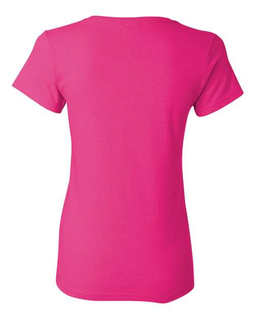 Gildan 2115, 5000l Women's Heavy Cotton T-shirt, Heliconia