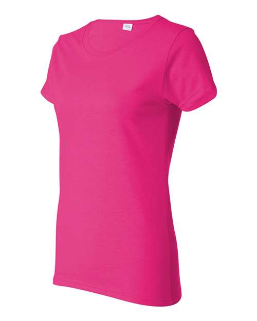 Gildan 2115, 5000l Women's Heavy Cotton T-shirt, Heliconia