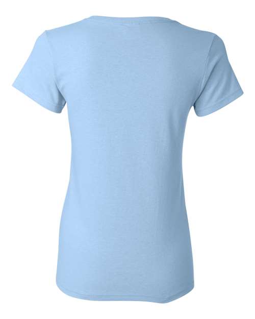 Gildan 2115, 5000l Women's Heavy Cotton T-shirt, Light Blue