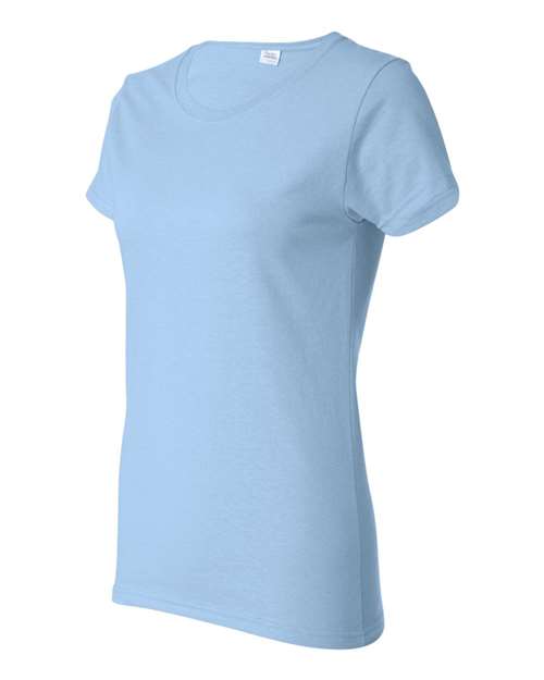 Gildan 2115, 5000l Women's Heavy Cotton T-shirt, Light Blue