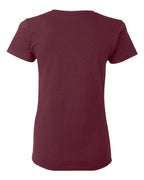 Gildan 2115, 5000l Women's Heavy Cotton T-shirt, Maroon