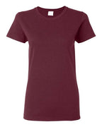 Gildan 2115, 5000l Women's Heavy Cotton T-shirt, Maroon