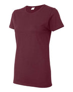 Gildan 2115, 5000l Women's Heavy Cotton T-shirt, Maroon