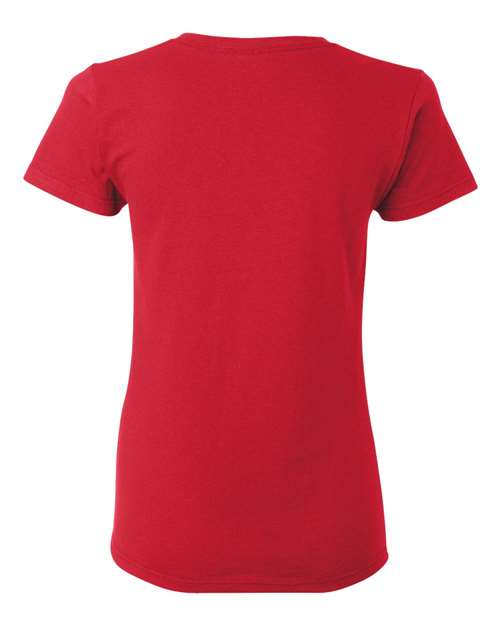 Gildan 2115, 5000l Women's Heavy Cotton T-shirt, Red