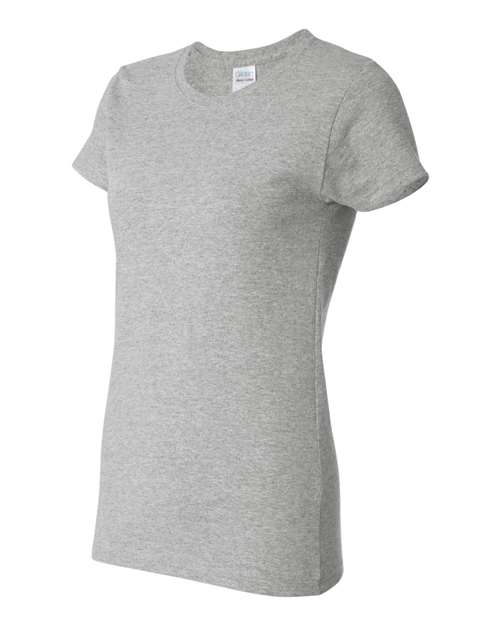 Gildan 2115, 5000l Women's Heavy Cotton T-shirt, Sport Grey
