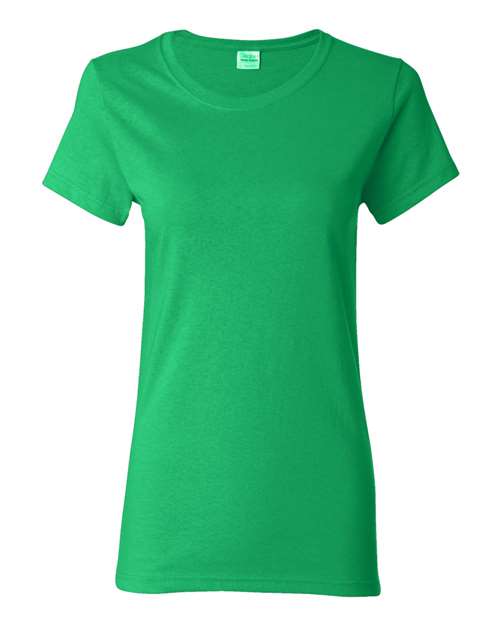Gildan 5000L, Women's Heavy Cotton T-shirt, Irish Green