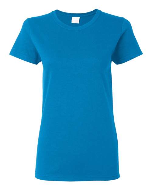 Gildan 2115, 5000l Women's Heavy Cotton T-shirt, Sapphire