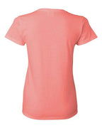 Gildan 5000L, Women's Heavy Cotton T-shirt, Coral Silk
