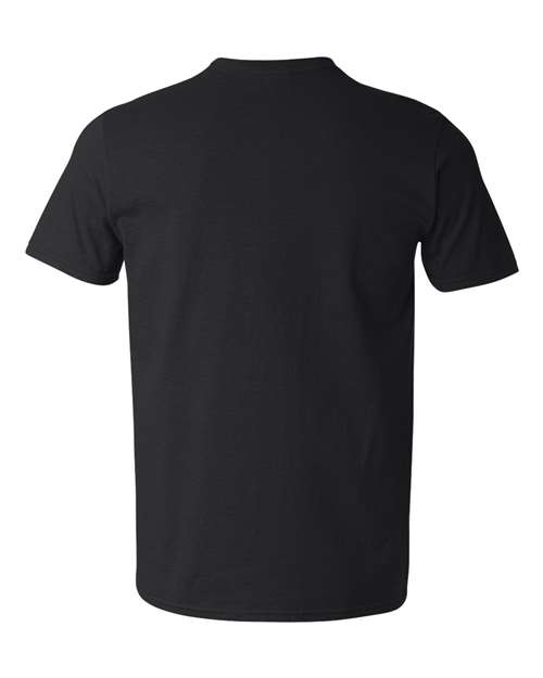 Gildan 2116, 64v00 Unisex Softstyle V-neck T-shirt, Black