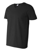 Gildan 2116, 64v00 Unisex Softstyle V-neck T-shirt, Black