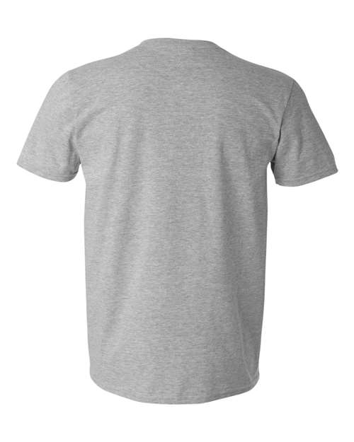 Gildan 2116, 64v00 Unisex Softstyle V-neck T-shirt, Sport Grey