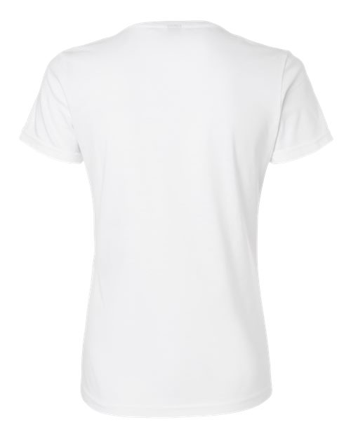 Gildan 2117, 64v00l Women's Softstyle V-neck T-shirt, White