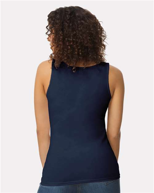 Gildan 2119, 64200l Women's Softstyle Tank Top, Navy