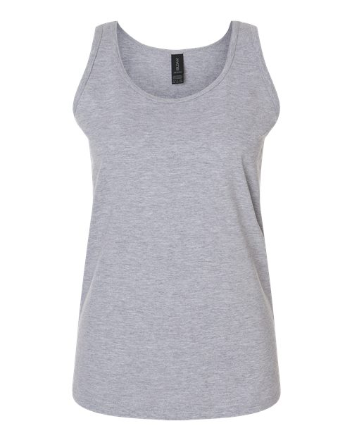 Gildan 2119, 64200l Women's Softstyle Tank Top, Sport Grey