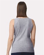 Gildan 2119, 64200l Women's Softstyle Tank Top, Sport Grey