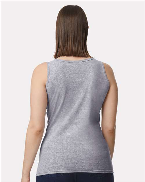 Gildan 2119, 64200l Women's Softstyle Tank Top, Sport Grey