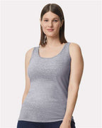 Gildan 2119, 64200l Women's Softstyle Tank Top, Sport Grey